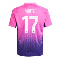 Maglie da calcio Germania Florian Wirtz #17 Seconda Maglia Europei 2024 Manica Corta